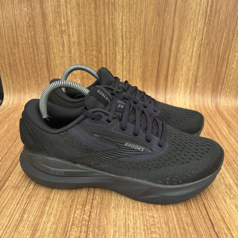 Brooks Adrenaline GTS 24 Running Shoes Women 9 Wide Black 1204261D020 Stability